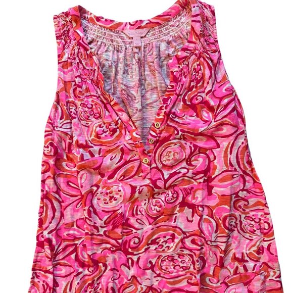 Lilly Pulitzer Tank Large Pink - Picture 1 of 1
